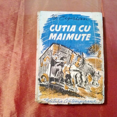 CUTIA CU MAIMUTE - Schite, Chipuri, Amintiri - G. Ciprian - 1942, 254 p.