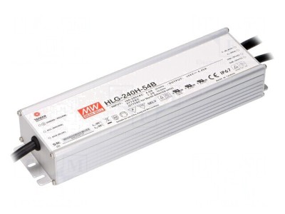 Alimentator LED 240W 54V 4.45A IP67 HLG-240H-54B foto