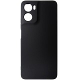 Husa Silicon TPU Matte Neagra pentru Motorola Moto G06 - Antiamprenta, Antialunecare