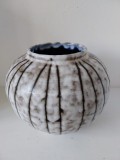 Vaza ceramica H&oacute;dmezovasarhely Majolikagy&aacute;r, Hungary/ Ungaria, mare, anii 60