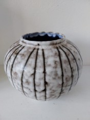 Vaza ceramica H&amp;oacute;dmezovasarhely Majolikagy&amp;aacute;r, Hungary/ Ungaria, mare, anii 60 foto