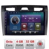 Navigatie Ford Fiesta MK5 2002-2008 Android radio gps internet Octa core 4+32 KIT-fiesta-mk5+EDT-E409 CarStore Technology