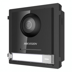 Modul Master pentru Interfonie modulara echipat cu camera video 2MP fisheye si un buton apel - HIKVISION SafetyGuard Surveillance foto