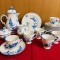 SET DE CAFEA DE 21 PIESE- DECORATE MANUAL- MARCAJ FURSTENBERG