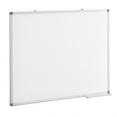 Tabla magnetica alba Whiteboard, 100 x 80 cm, aluminiu/metal, alb foto