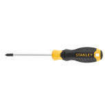 Stanley STHT16158-0, surubelnita Cushion Grip cu varful cruce PH2 si lungimea tijei de 100mm, PH2x100