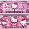 !!! SUA = FANTASY NOTE (TJ6) = DESENE ANIMATE : HELLO KITTY - 2013 - UNC