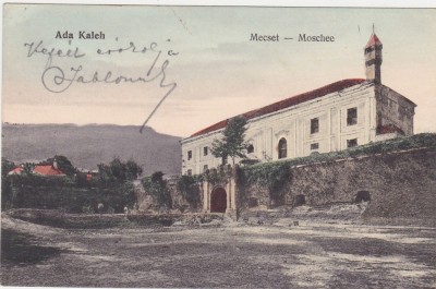 CP Insula Ada-Kaleh Ada Kaleh AdaKaleh Moschee Moscheea ND(1906) foto