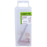 Set montaj vas WC, Easy-Fix DPL0690, alb