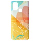 Husa Samsung Galaxy A21s TPU Matte IMD Design 02