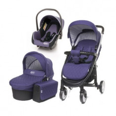 Carucior 4Baby ATOMIC 3 in 1 Purple foto