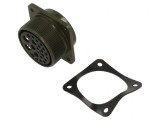 Conector Circular 32 mm Aliaj Aluminiu Oliv