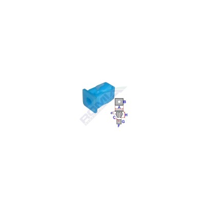 CLIPS FIXARE PENTRU ALFA/ ROMEO/ FIAT /LANCIA - ALBASTRU SET 25 BUC 61566 foto
