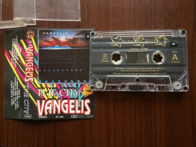 vangelis the city 1990 caseta audio muzica ambientala electronica synth pop foto