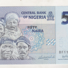 bnk bn Nigeria 50 naira 2006 unc