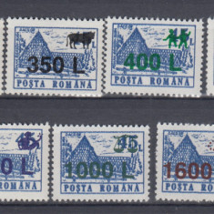 ROMANIA 1998 LP 1459 HOTELURI SI CABANE 91 SUPRATIPAR ZODIAC SERIE MNH