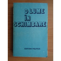 O lume in schimbare
