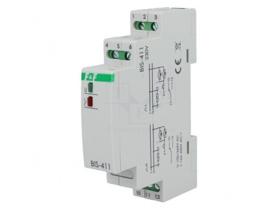Releu Bistabil de Impulsuri SPDT 16A 230V IP20 foto