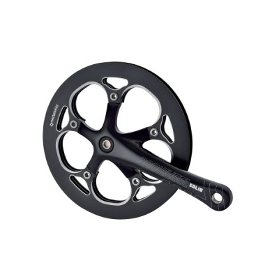 Pedalier Prowheel Solid, 52T-3/32, aluminiu, 170mm Cod:45540ANPKRM foto