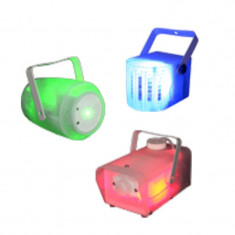 Set masina de fum, efect RGB si laser, telecomanda inclusa foto