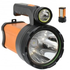 Lanterna Profesionala Laser LED Alb Albastru 500W la USB TD9000A 19A074 XXM foto