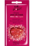Masca exfolianta iluminanta de infrumusetare Galaxy Shine Like a Love, 12ml, Selfie Project