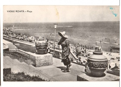 CPIB 15693 CARTE POSTALA - VASILE ROAITA - PLAJA, RPR foto