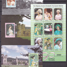 Grenadine St.Vincent 1991 Regina MI 742-777 3 kleib.+ 9 bloc MNH (3 poze)