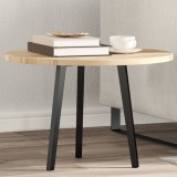 VidaXL Blat de masă rotund, &Oslash;60x2 cm, lemn masiv de acacia