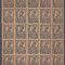 1919/22 LP 72 REGELE FERDINAND 1 BAN BLOC 25 TIMBRE HARTIE DE RAZBOI LIPSA GUMA
