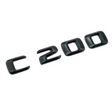 Emblema C 250 Negru, pentru spate portbagaj Mercedes, Mercedes-benz