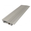 Profil pentru trecere prag, cu sistem clapeta, aluminiu, argintiu, 100 cm