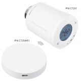 Hub WiFi PNI CT25WIFI pentru Cap Termostatic PNI CT25T, Control Tuya Smart, 2.4GHz WiFi, 868MHz Wireless, Alb