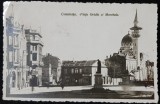 Carte Postala, Constanta, Piata Ovidiu si Moscheia, 1924
