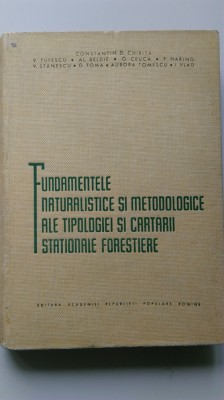 Fundamentele naturalistice și metodologice tipologiei si cartării forestiere foto