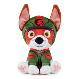 Jucarie de plus, Paw Patrol, Jungle Pups, Tracker, 20 cm, 20144253