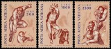 Vatican 1976 - Fresce, serie neuzata