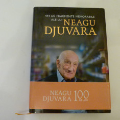 444 fragmente memorabile - Neagu Djuvara