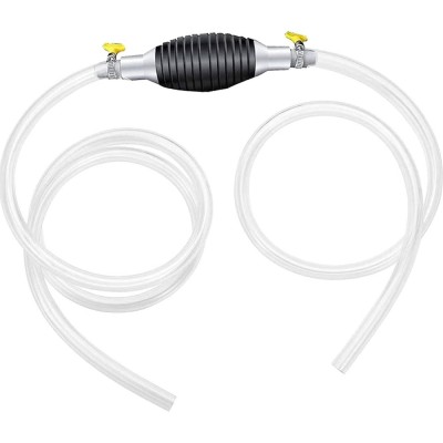 Set pompare combustibil QttvbTna, manual, PVC, cu supapa control, 15mmx2m, multicolor foto