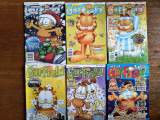 Lot 6 Reviste Garfield cu poster la interior / R6P5F