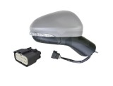 Oglinda usa exterioara Ford Mondeo, 10.2014-, partea Dreapta, reglare electrica; carcasa grunduita; incalzit; sticla asferica; geam cromat; 6 pini; c