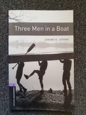 THEE MEN IN A BOAT - Jerome K. Jerome (Oxford Bookworms - stage 4) foto