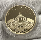 50 Bani 2017 PROOF, Alama, Romania, Oituz, Marasti, Marasesti