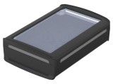 Carcasă desktop BOPLA BoVersa policarbonat 120x170x52mm IP66/IP68 neagră transparentă