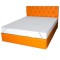 Set Saltea cu spuma, Nova Comfort Flex 140x200x20cm, fermitate tare, hipoalergenica, husa detasabila, Saltsib plus husa matlasata, microfibra, lavabil