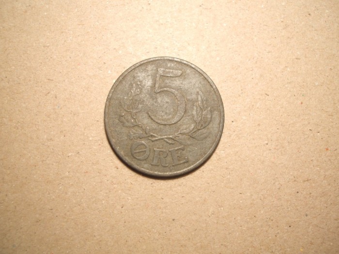 DANEMARCA 5 ORE 1943