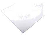 Foaie incoloră ANTALIS Dim: 300x500mm Thk: 2mm 0,15m2