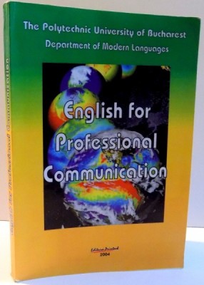 ENGLISH FOR PROFESSIONAL COMMUNICATION , 2005 foto