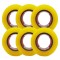 Set 6 role Banda adeziva tip scotch, 45 mm x 300 m, Transparent