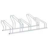 Cumpara ieftin Suport pentru 5 biciclete de sine statator, otel galvanizat